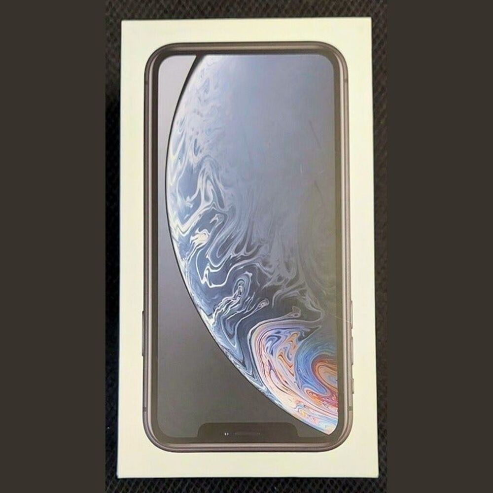 iPhone XR Original Apple EMPTY Box Only, Mint shape, 64GB (BOX ONLY) w/papers